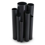مواسير UPVC ضغط 15 بار قطر خارجي 33.4 مم سمك 2.2 مم لون اسود