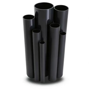 UPVC Pipes 15 Bar Pressure 33.7 mm Diameter 2.7 mm Thickness Black