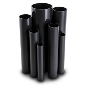 UPVC Pipes 24 Bar Pressure 33.4 mm OD 3.4 mm Thickness Black