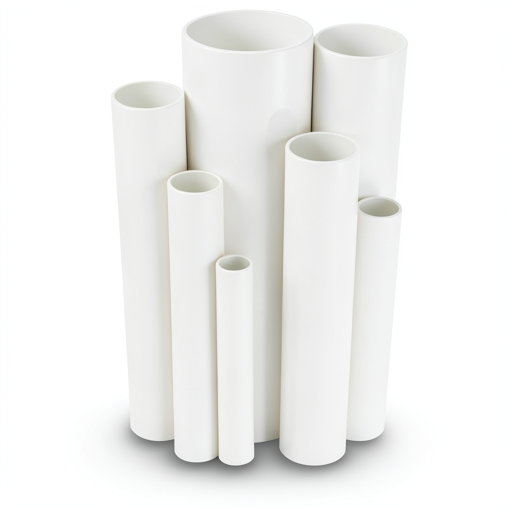 UPVC Pipes Nominal Pressure 24 Bar Outside Diameter 33.7 mm Thickness 4.0 mm White
