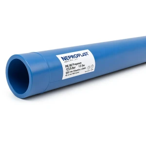 مواسير HDPE PE 80 ضغط 12.5 بار قطر 500 مم سمك 45.4 مم لون أزرق | نيبروبلاست