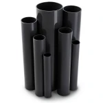 مواسير UPVC ضغط 33.7 بار قطر خارجي 33.7 مم سمك 4.0 مم لون اسود