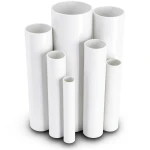 مواسير UPVC ضغط 33 بار قطر خارجي 33.4 مم سمك 4.5 مم لون أبيض
