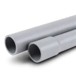 UPVC Pipes Sewage/Drainage System 90 mm OD, 3.5 mm Thickness, 8 Bar Pressure, Gray