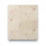Italian wall decoration, size 10m x 0.73m, beige color, model 4213