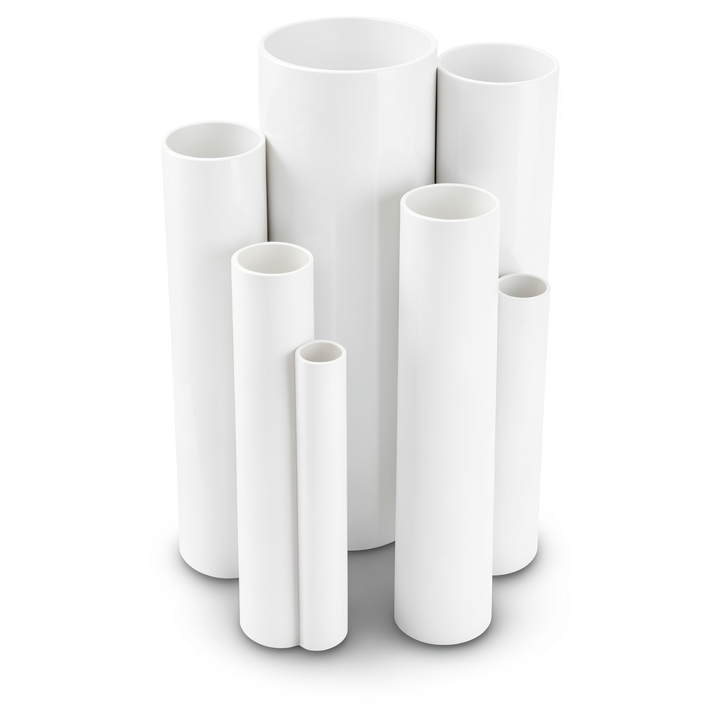 UPVC Pipes Nominal Pressure 12 Bar Outside Diameter 42.1 mm Thickness 2.2 mm White