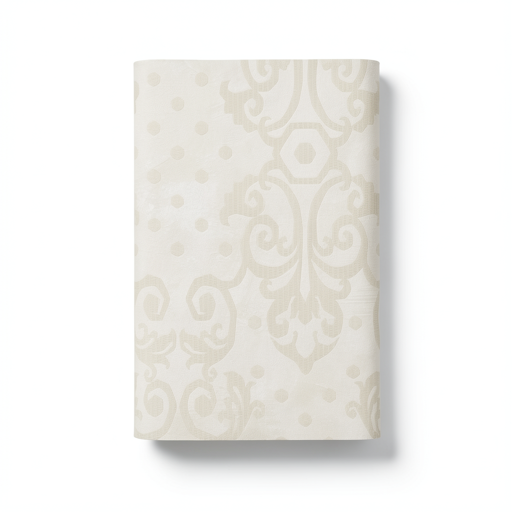 Italian Wallpaper Pale Beige, 10m x 0.73m, Model 44830