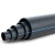 HDPE Polyethylene Pipe PN 5 Bar PE 80 OD 560 mm SDR 26 Black with Blue Stripes - Image 1