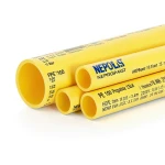 HDPE Pipes PE 100 Pressure 10 Bar Outside Diameter 225 mm Thickness 13.4 mm Yellow | NEPROPLAST