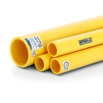HDPE Pipes PE 100 Pressure 10 Bar 250 mm Diameter 14.8 mm Thickness Yellow | NEPROPLAST