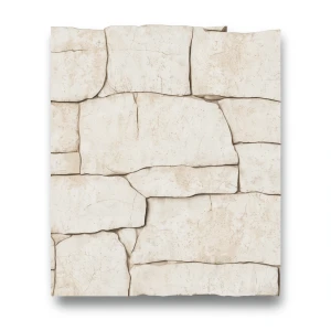 Stone Wall Decoration Pale Beige 10m x 0.53m, Model 1029702
