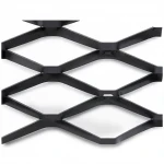 Hot Rolled (Black) Steel Expanded Metal Mesh  Bahri Thickness 2.8 mm Width 2.44  M Length 1 M | Bait Al Tatawor Company