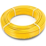 HDPE Pipes PE 80 Pressure 8 Bar Outside Diameter 50 mm Thickness 3 mm Yellow | NEPROPLAST