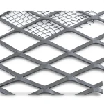 Hot Rolled (Black) Steel Expanded Metal Mesh Thickness 4.8 mm Width 1.22 m Length 4 m