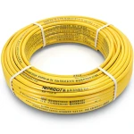 HDPE Pipes PE 80 Pressure 8 Bar Outside Diameter 63 mm Thickness 3.8 mm Yellow | NEPROPLAST