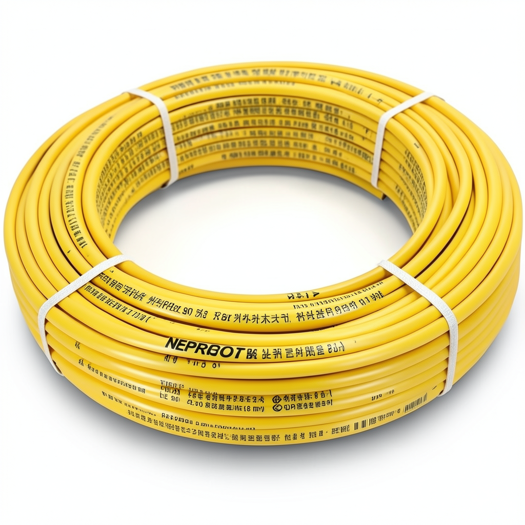 HDPE Pipes PE 80 Pressure 8 Bar Outside Diameter 63 mm Thickness 3.8 mm Yellow | NEPROPLAST