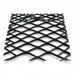 Hot Rolled (Black) Steel Expanded Metal Mesh  Bahri Thickness 3 mm Width 2.44  meter Length 1 meter | Bait Al Tatawor Company
