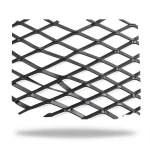 Hot Rolled Steel Expanded Metal Mesh Thickness 3.8 mm Width 1.22 m Length 5 m