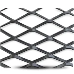 Hot Rolled (Black) Steel Expanded Metal Mesh Thickness 2.8 mm Width 1.22 m Length 5 m