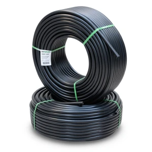 أنابيب HDPE نيبروبلاست PE 80 ضغط 8 بار قطر خارجي 110 مم سمك 6.6 مم لون اسود | نيبروبلاست