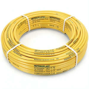 HDPE Pipes PE 80 Pressure 8 Bar Outside Diameter 75 mm Thickness 4.5 mm Yellow | NEPROPLAST