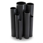 مواسير UPVC ضغط اسمي 12 بار قطر خارجي 33.7 مم سمك 2.0 مم لون اسود