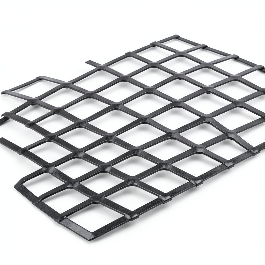 Hot Rolled Black Steel Expanded Metal Mesh Thickness 4.8 mm Width 1.22 M Length 5 M