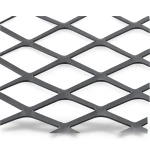 Hot Rolled Steel Expanded Metal Mesh Thickness 3.8 mm Width 1.22 m Length 5 m