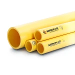HDPE Pipes PE 80 Pressure 8 Bar 280 mm Diameter 16.6 mm Thickness Yellow | NEPROPLAST