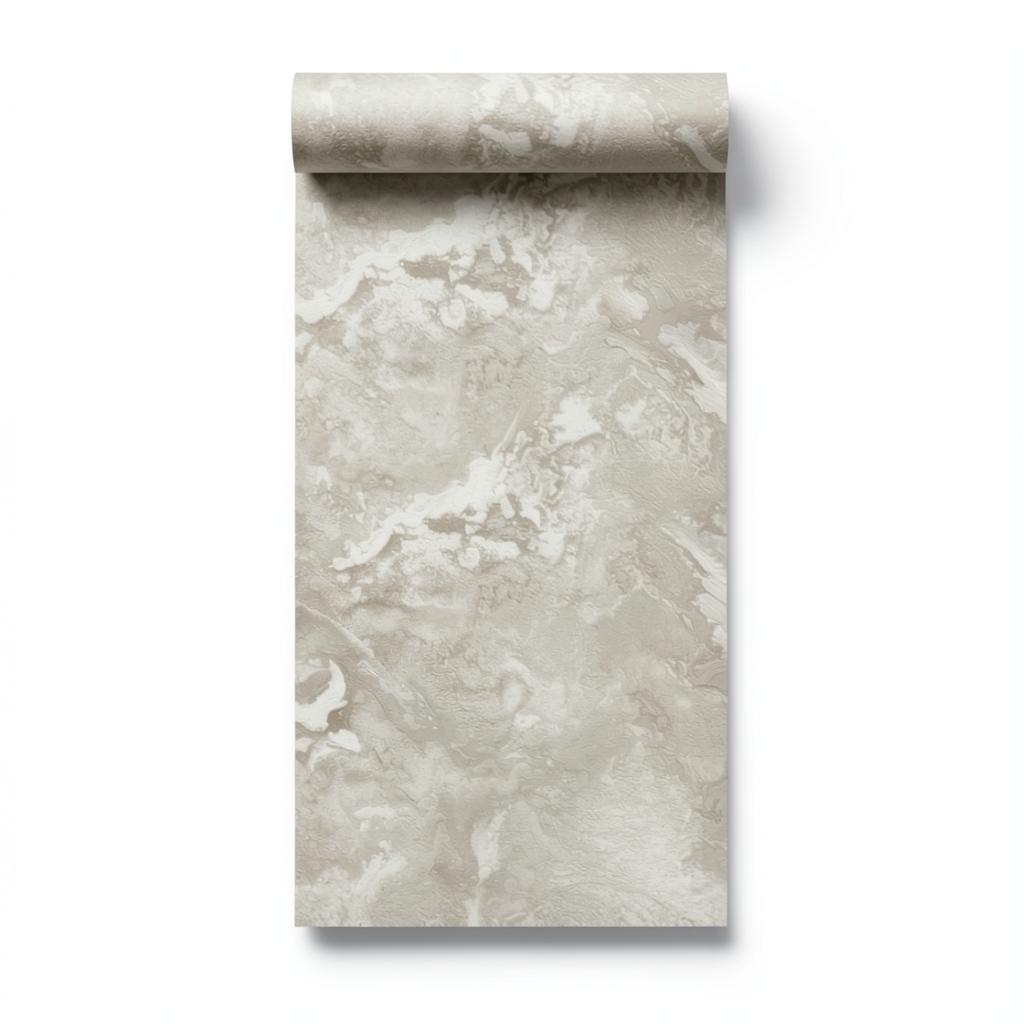 Marble Wallpaper Beige Color 10m x 1.06m Model 84614