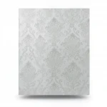 Italian wallpaper, size 10m x 0.73m, pale grey color, model 4241