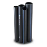 HDPE Pipes PE 80 Pressure 8 Bar Outside Diameter 140 mm Thickness 8.3 mm Black | NEPROPLAST