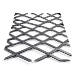 Hot Rolled Black Steel Expanded Metal Mesh Thickness 5.8 mm Width 1.22 m Length 5 m