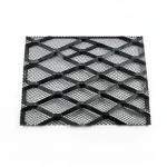 Hot Rolled (Black) Steel Expanded Metal Mesh  Bahri Thickness 1.4 mm Width 2.44  meter Length 4 M | Bait Al Tatawor Company