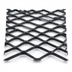 Hot Rolled (Black) Steel Expanded Metal Mesh  Bahri Thickness 2.3 mm Width 2.44  M Length 2 meter | Bait Al Tatawor Company