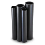 Neproplast HDPE Pipes PE 80 Pressure 8 Bar Outside Diameter 180 mm Thickness 10.7 mm Black | NEPROPLAST