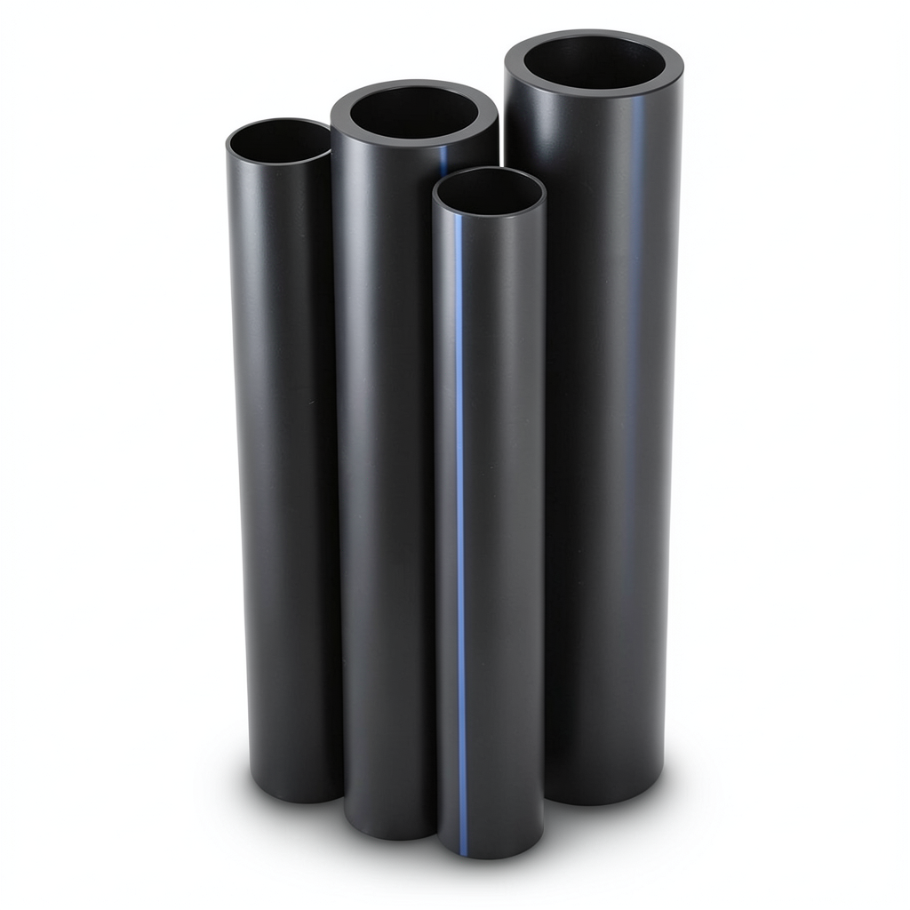 Neproplast HDPE Pipes PE 80 Pressure 8 Bar Outside Diameter 180 mm Thickness 10.7 mm Black | NEPROPLAST