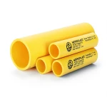 HDPE Pipes PE 80 Pressure 8 Bar Diameter 315 mm Thickness 18.7 mm Yellow | NEPROPLAST