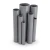 UPVC Pipes 33 Bar Pressure 33.4 mm Diameter 4.5 mm Thickness Gray - Image 1