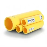 Neproplast HDPE Pipes PE 80 Pressure 8 Bar Outside Diameter 450 mm Thickness 26.7 mm Yellow | NEPROPLAST