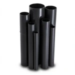 مواسير UPVC ضغط 33 بار قطر خارجي 33.4 مم سمك 4.5 مم لون اسود