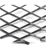 Hot Rolled (Black) Steel Expanded Metal Mesh Thickness 4.8 mm Width 1.22 m Length 4 m