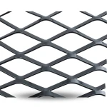 Hot Rolled Steel Expanded Metal Mesh Thickness 5.8 mm Width 1.22 m Length 6 m