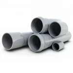 UPVC Pipes Plasco Nominal Pressure 16 Bar Outside Diameter 400 mm Thickness 29.7 mm Gray Colour
