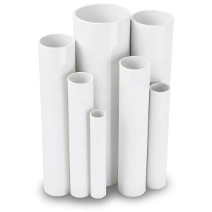مواسير UPVC ضغط اسمي 12 بار قطر خارجي 42.4 مم سمك 2.7 مم أبيض
