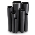 مواسير UPVC ضغط اسمي 33 بار قطر خارجي 33.7 مم سمك 5.2 مم لون اسود