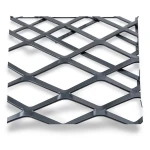 Hot Rolled Steel Expanded Metal Mesh Thickness 5.8 mm Width 1.22 m Length 6 m