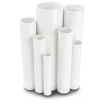 مواسير UPVC ضغط اسمي 26 بار قطر خارجي 26.9 مم سمك 3.4 مم لون أبيض