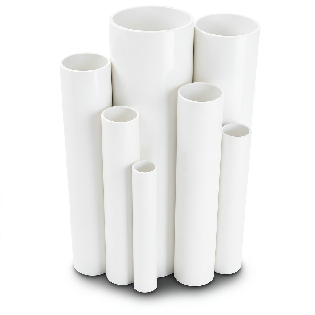 UPVC Pipes Nominal Pressure 26 Bar Outside Diameter 26.9 mm Thickness 3.4 mm White