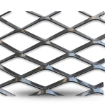 Hot Rolled (Black) Steel Expanded Metal Mesh Thickness 2.8 mm Width 1.22 m Length 5 m